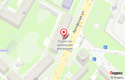 Управления по вопросам миграции по Кировскому району на Автовской улице на карте