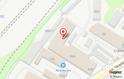 Холдинг охранных структур Кедръ на улице Чкалова на карте