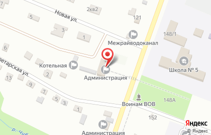 Участковый пункт полиции станица Рождественская на улице Ленина, 125 на карте