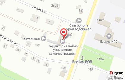 Участковый пункт полиции станица Рождественская на улице Ленина, 125 на карте