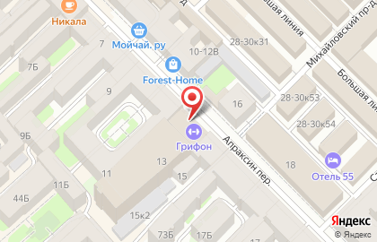 Банкомат СберБанк в Санкт-Петербурге на карте