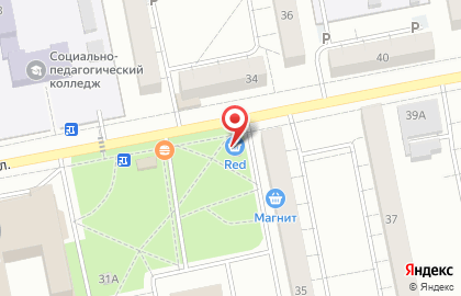 Продуктовый магазин Red на карте