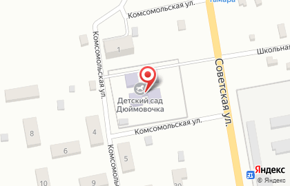Детский сад Дюймовочка в Южно-Сахалинске на карте