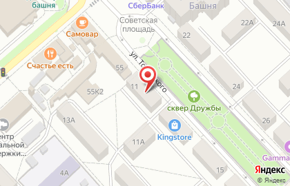 Ростелеком в Уфе на карте