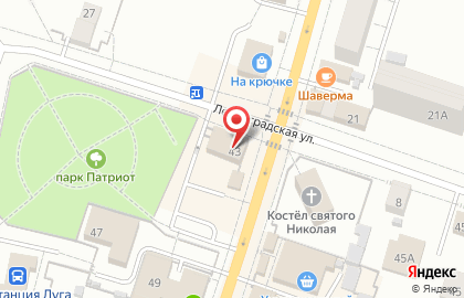 Федеральная сеть площадок по приему металлолома Уни-Блок на Ленинградской на карте