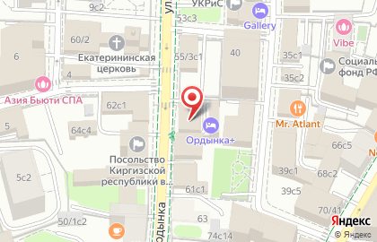 Сервисный центр УДОБНО на улице Большая Ордынка на карте