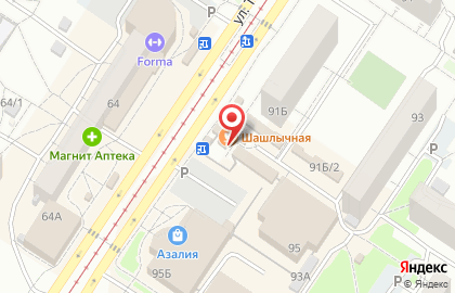 Шашлычная Запсиб на карте