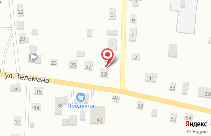 За пивком на улице Тельмана на карте