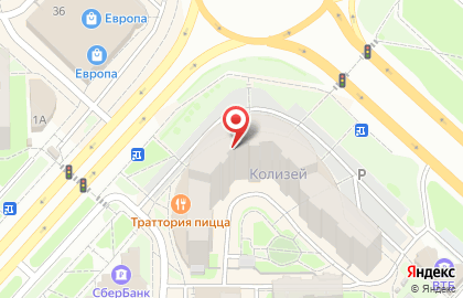 Частная охранная организация Спарта в Октябрьском районе на карте