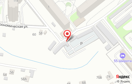 Автостоянка Берёзка на улице Олеко Дундича на карте