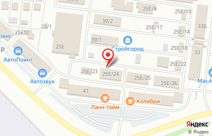 Салон Лучшие двери на улице 70 лет Октября на карте