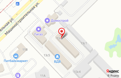Торгово-производственная компания Скрытые Люки на Машиностроительной улице на карте