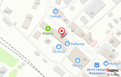 Аптека Надежда-Фарм в Тамбове на карте