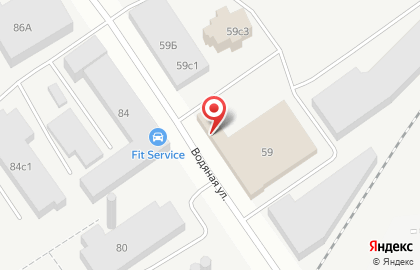 Клининговая компания Академия Чистоты на Водяной улице на карте