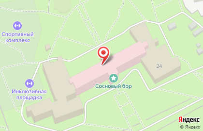 В бору, ООО В бору на карте
