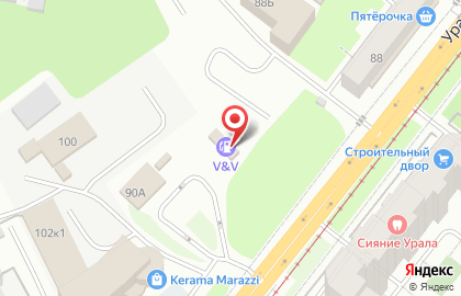 Шиномонтажная мастерская в Мотовилихинском районе на карте