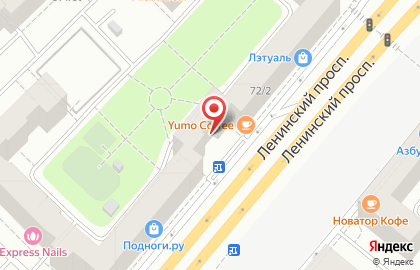 Квартирное бюро Domumetro в Гагаринском районе на карте