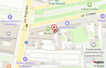 Автошкола Дельфин в Ленинском районе на карте