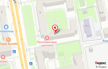 Компания Омега Центр на Велозаводской улице на карте