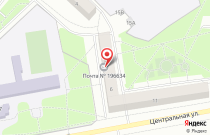 Почта Банк в Санкт-Петербурге на карте