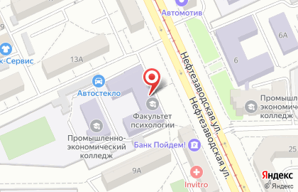 Банкомат Газпромбанк на Нефтезаводской улице, 11 на карте