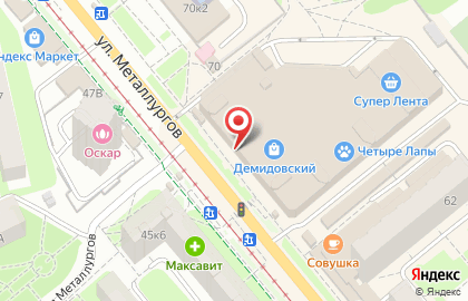 Магазин ортопедических товаров Мерцана в Пролетарском районе на карте