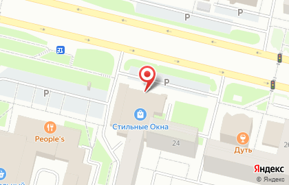 Служба экспресс-доставки Сдэк в Ханты-Мансийске на карте