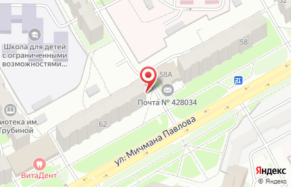 Парикмахерская Волна в Чебоксарах на карте