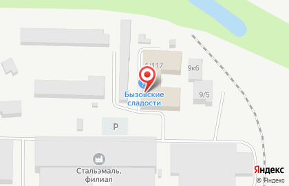 Интернет-магазин по продаже сладких новогодних подарков Мастерская Деда Мороза на карте