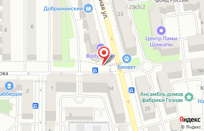 Киоск по продаже фруктов и овощей, Даниловский район на Мытной улице на карте