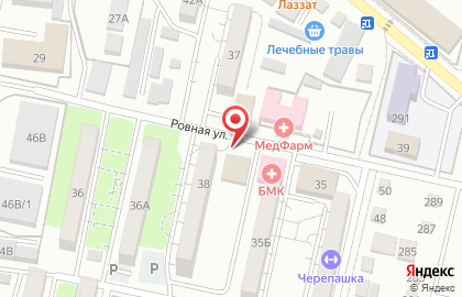 Магазин фруктов и овощей на улице Беляева на карте