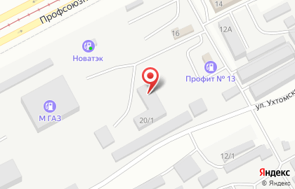 Диапазон, ООО на Профсоюзной улице на карте