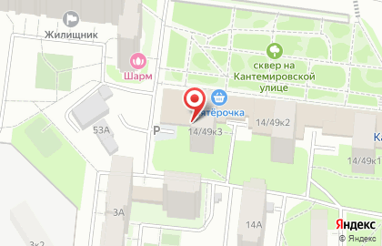 Русский Стандарт Банк на Пролетарском проспекте на карте