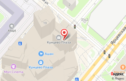 Банкомат МКБ на Ярцевской улице на карте