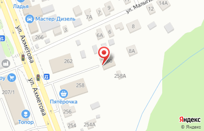 Магазин бытовой техники Белая техника в Ленинском районе на карте