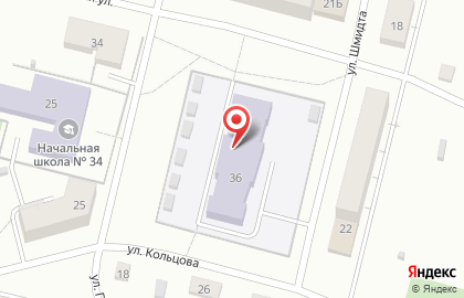 Детский сад №34 на Московской улице на карте