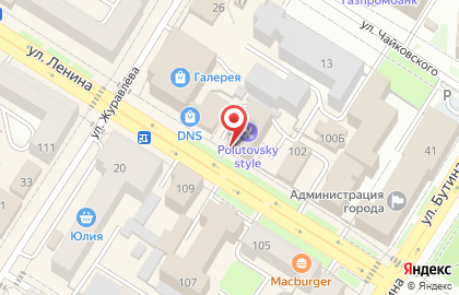Агентство недвижимости МИНКОМ-Недвижимость в Центральном районе на карте