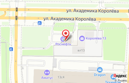 Банкомат Вбрр на улице Академика Королёва, вл13а на карте