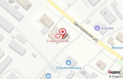 Халяль на Центральной улице на карте