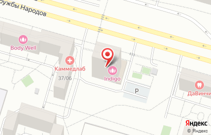 Тату-салон Indigo на карте