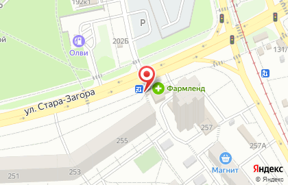 Киоск по продаже печатной продукции Печать на улице Стара Загора, 255/1 киоск на карте