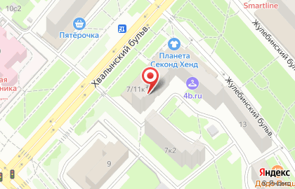 ООО Хоз-Лавка на Жулебинском бульваре на карте