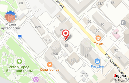 Туристическая компания Приморавтотранс в Центральном районе на карте