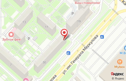 Магазин цветов Букетто в Октябрьском районе на карте