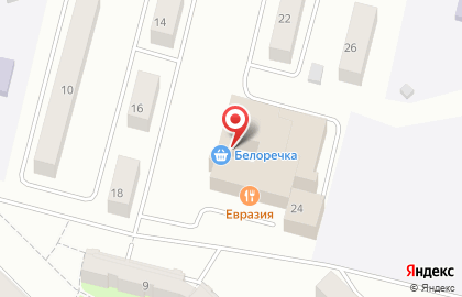 Магазин одежды в Иркутске на карте