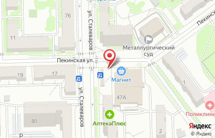 Сеть по продаже печатной продукции Роспечать на улице Сталеваров, 47а/1 на карте