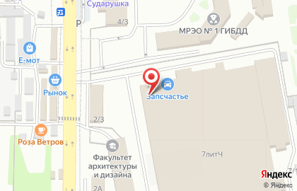 Компания Каштан СПб на ​Сормовской улице на карте