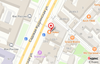 Чайхана Айва в Москве на карте