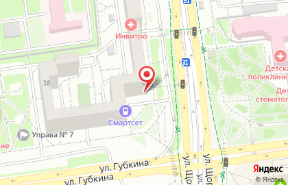 Медицинская лаборатория Гемотест на улице Щорса на карте