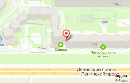 Салон красоты Катрин на Ленинском проспекте на карте